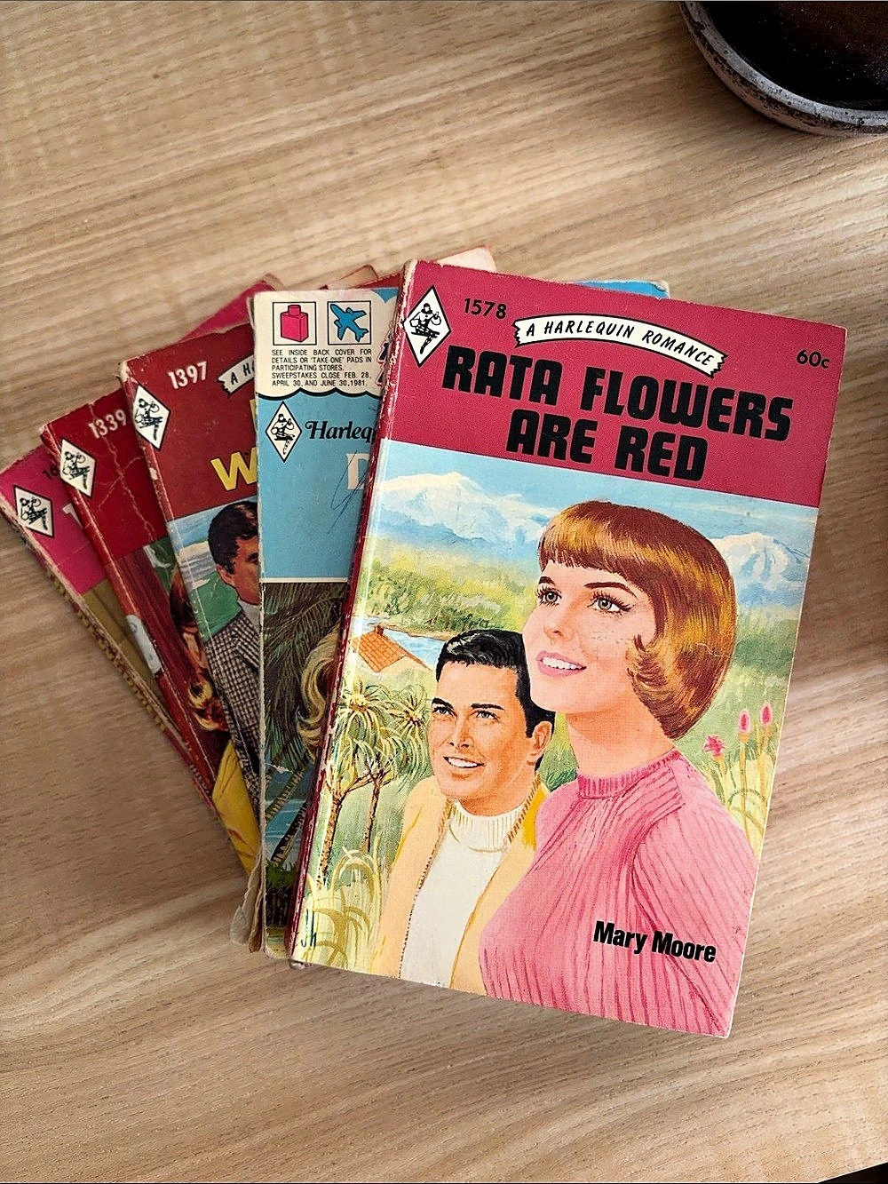 Vintage Harlequin Romance vintage paperback book lot